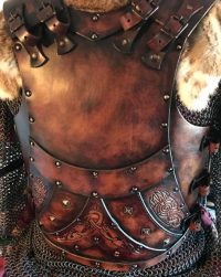 The Bjorn LARP Leather Body Armour