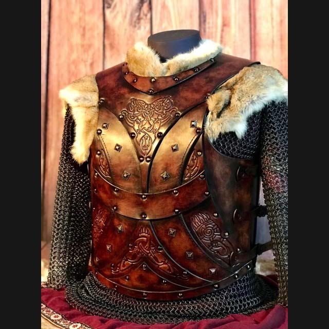 The Bjorn SCA Leather Body Armour